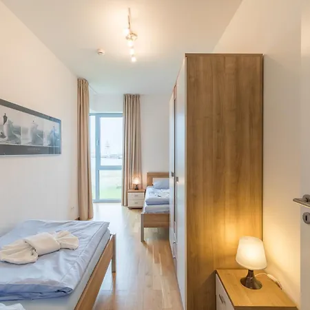 Residenz Am Yachthafen, Whg 5 아파트 쿡스하펜